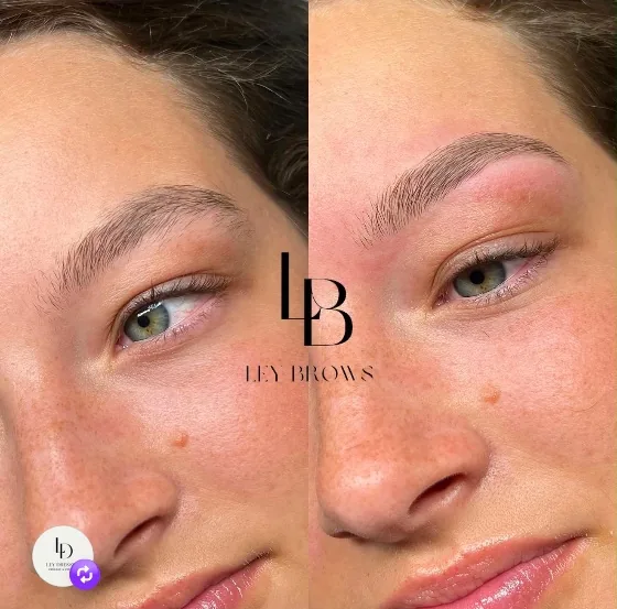 Augenbrauen zupfen & pflegen Ergebnis · PMU Rotenburg (Wümme)